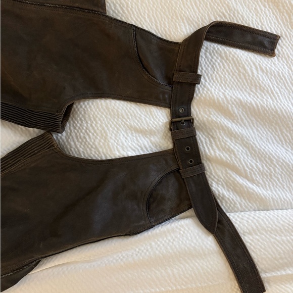 Harley-Davidson Brown Leather Detail - Picture 11 of 13